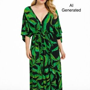 knee length dresses for ladies Pinkblush Ivory Floral Chiffon Ruffle Maternity Maxi Dress Small main image 0